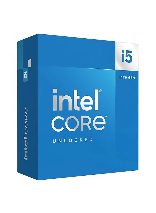 إنتل معالج كور i5-14600K بسرعة 3.5 جيجاهرتز و14 نواة LGA 1700 BX8071514600K أزرق - Image 1
